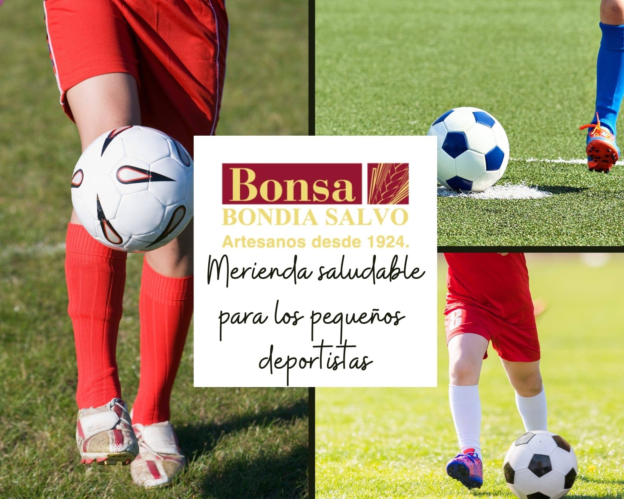 Deporte infantil y galletas Bondía
