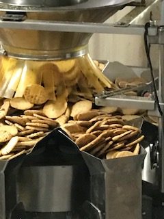 fabricando las galletas Bondia