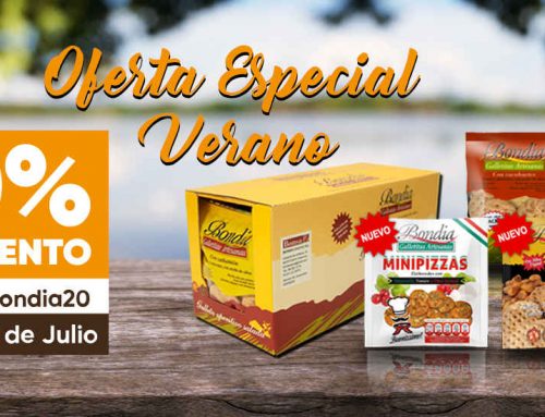 Descuento especial verano. Galletas saludables Bondía