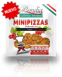Bolsa de Galletas Bondia con Sabor a Pizza
