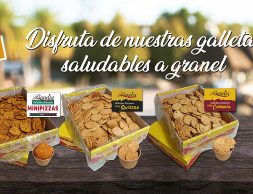 Galletas, snacks y aperitivos a granel para eventos