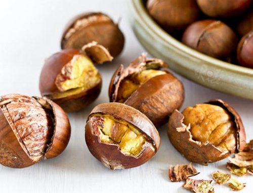 Receta de canapés de paté de castañas